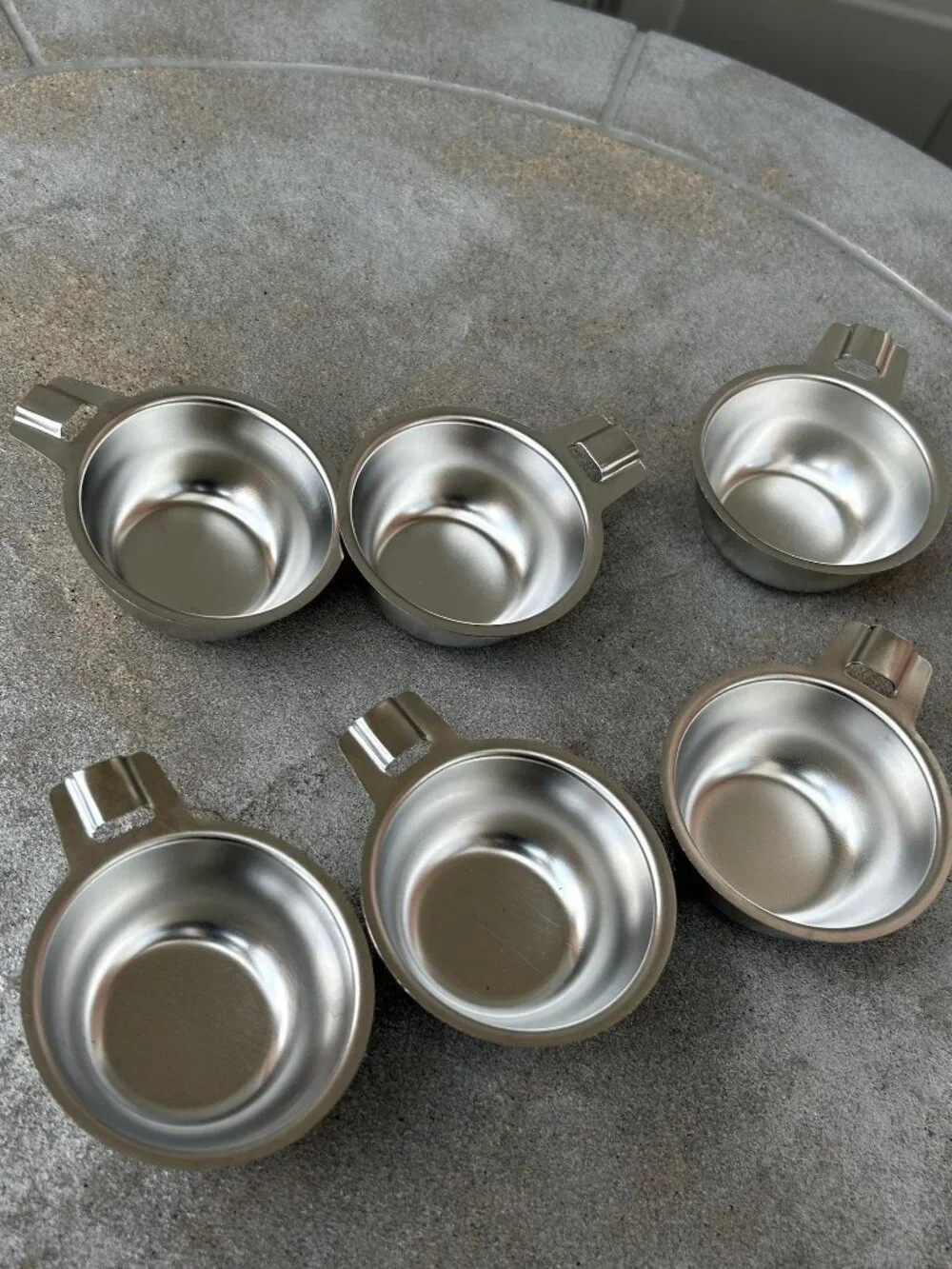 Vintage Saladmaster Egg Poacher Insert with 6 Cups 10 3/8”